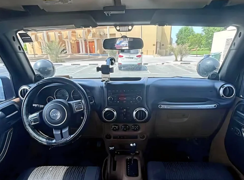 Jeep Wrangler interior