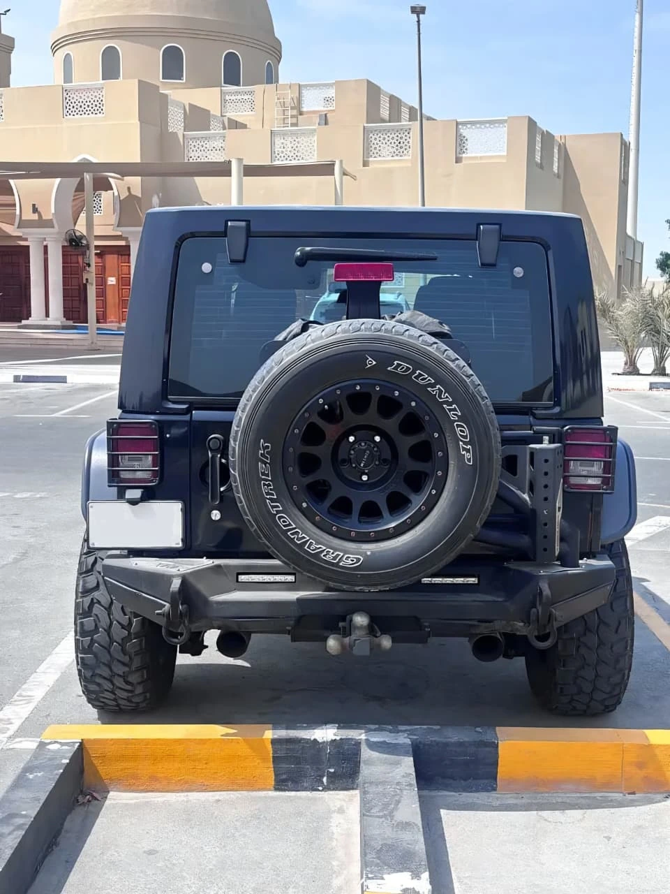 Jeep Wrangler rear view